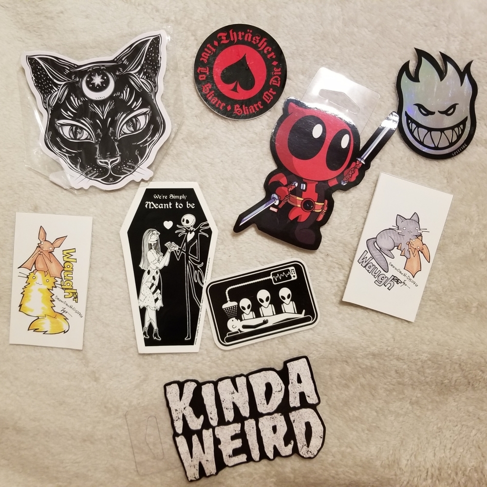 Goth Sticker Collection